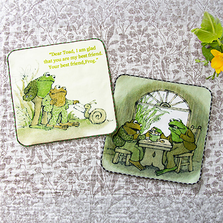 Frog and Toad Mini Towel - Two Styles Available!