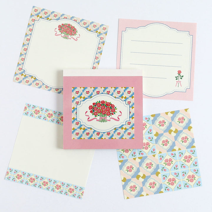 Flor Choose Memo Pad - Roses
