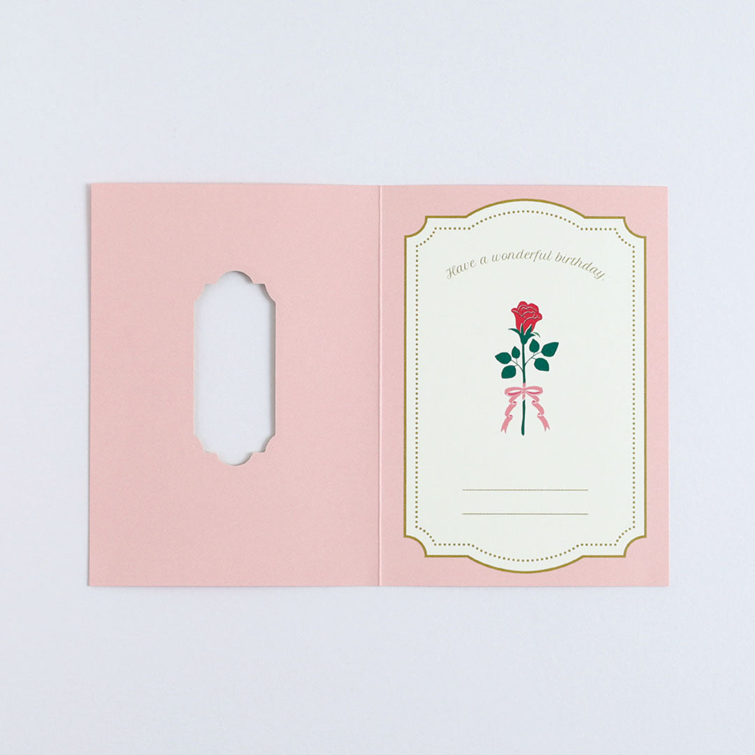 Flor Choose Greeting Card - Roses (Happy Birthday)