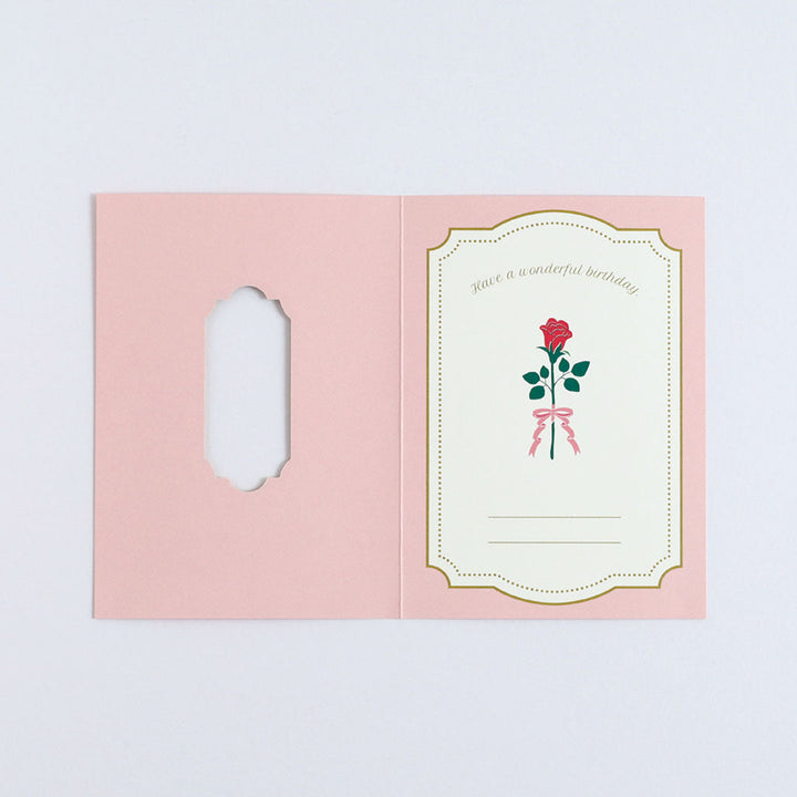 Flor Choose Greeting Card - Roses (Happy Birthday)