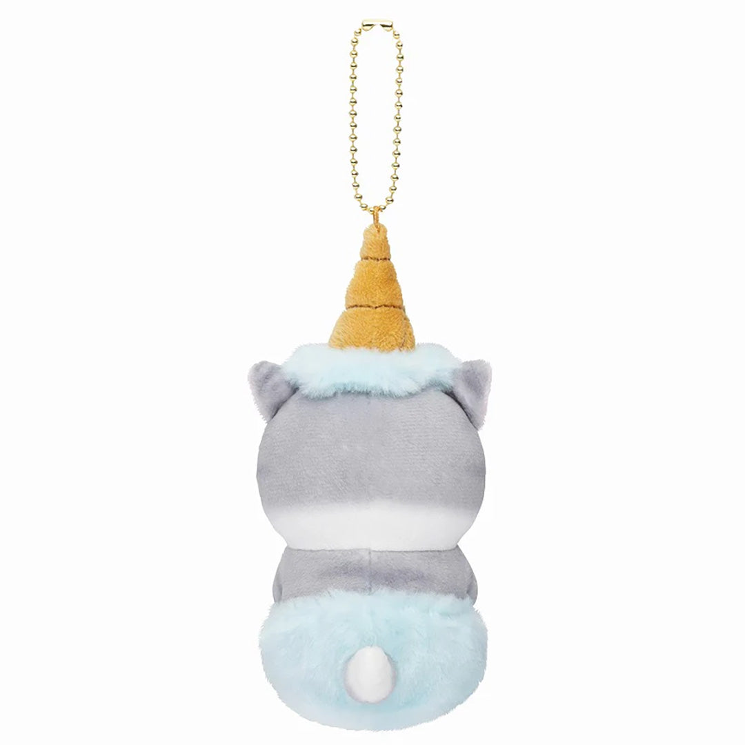 NEW Mofusand Ice Cream Plush Keychain - Blue