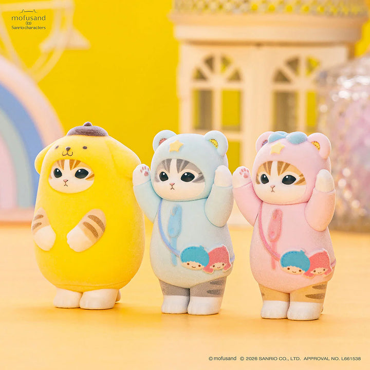 Japanese Blind Boxes: Mofusand x Sanrio Flock Figurine Vol. 3
