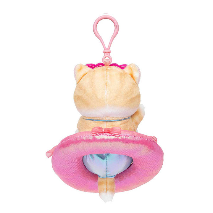 NEW Mofusand Gals Vacation Plush Keychain - Pink