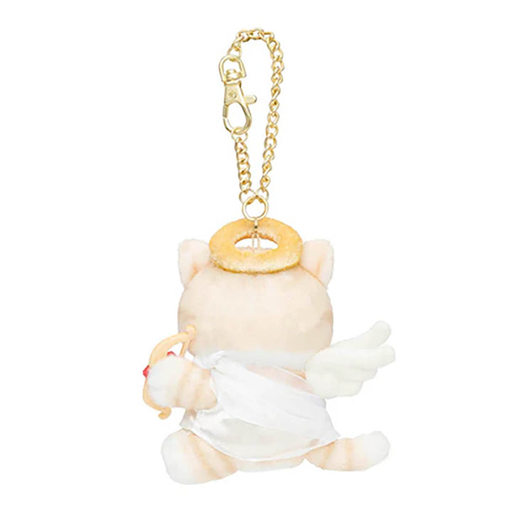 Mofusand Cupid Meow Plush Keychain