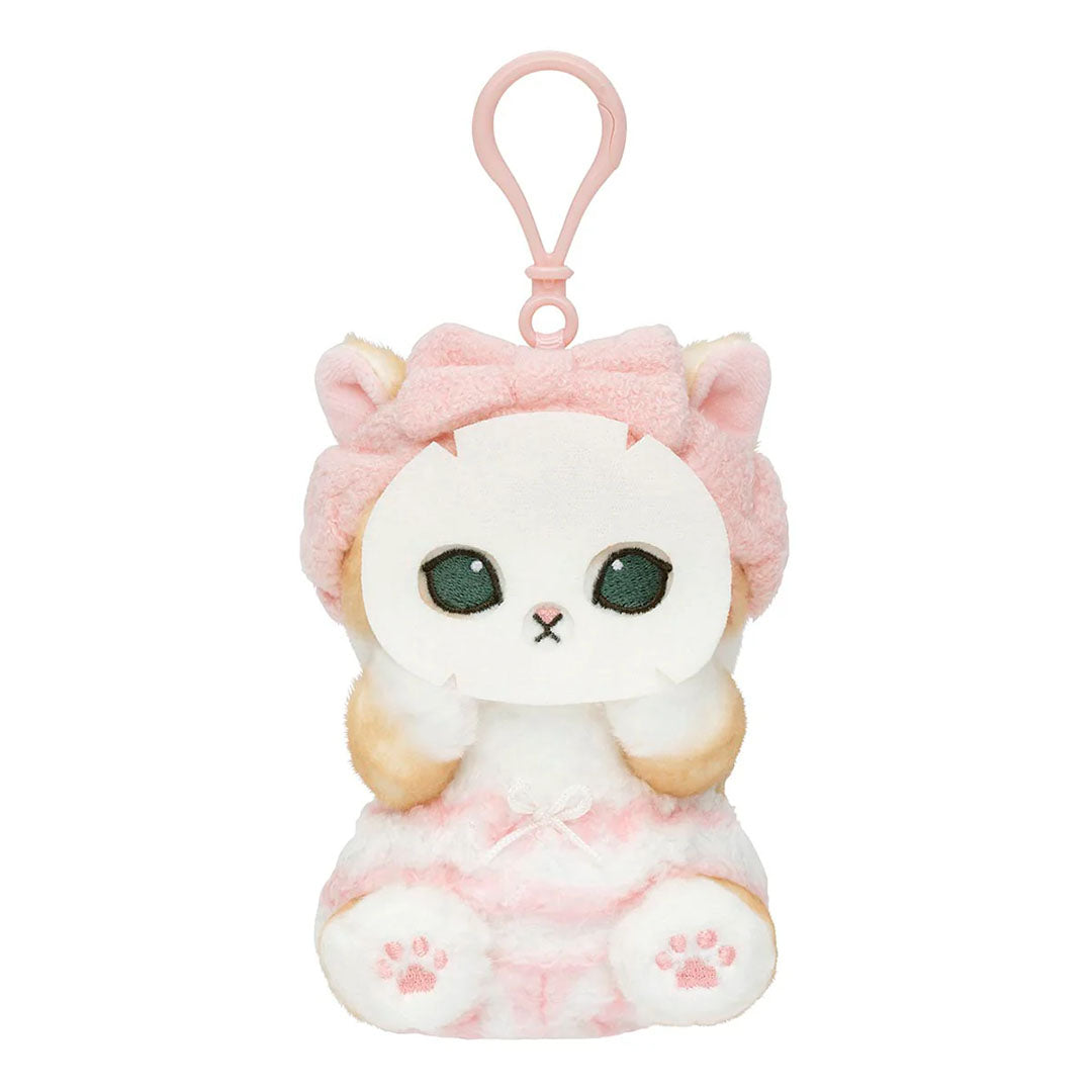 Mofusand Sheet Mask Nyan Plush Keychain
