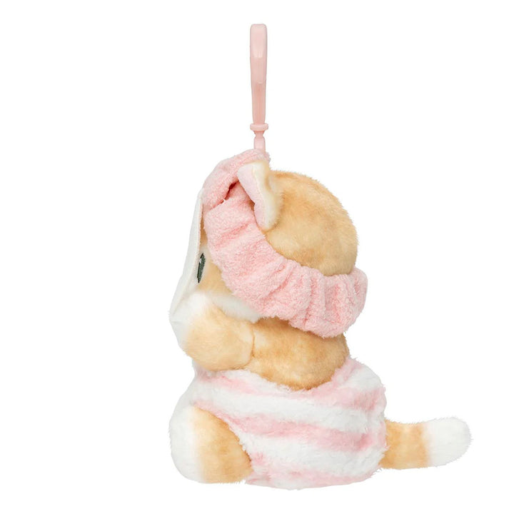 Mofusand Sheet Mask Nyan Plush Keychain