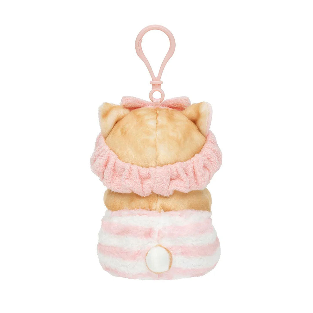 Mofusand Sheet Mask Nyan Plush Keychain