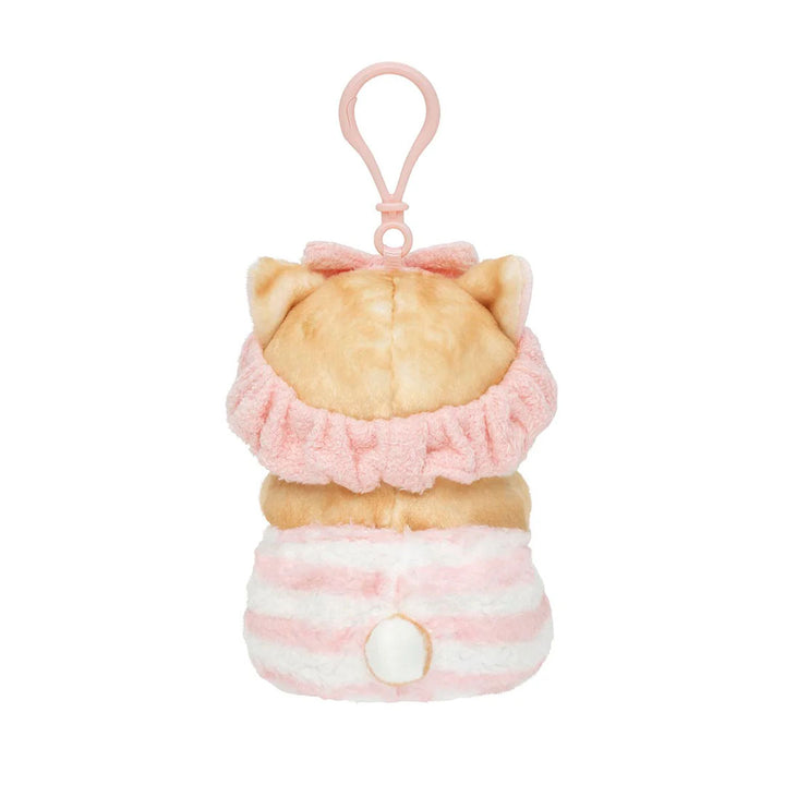Mofusand Sheet Mask Nyan Plush Keychain