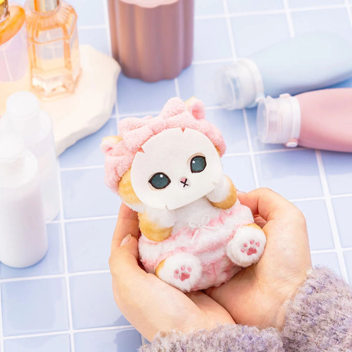 Mofusand Sheet Mask Nyan Plush Keychain