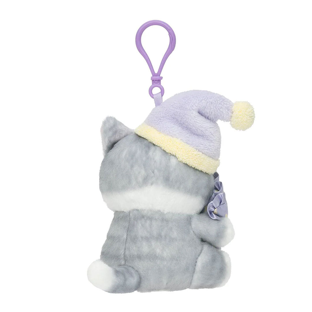Mofusand Sleepy Nyan Plush Keychain