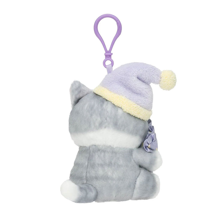 Mofusand Sleepy Nyan Plush Keychain