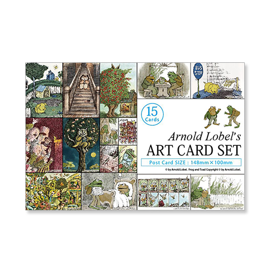 Frog and Toad Art Card Set