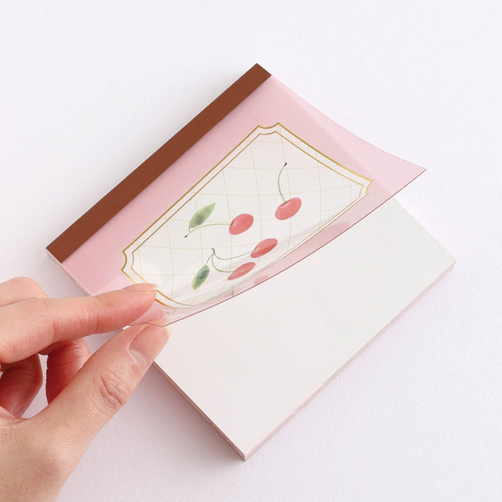 Colorfruits Memo Pad- Cherry