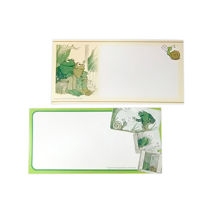 Frog and Toad Long Memo Pad