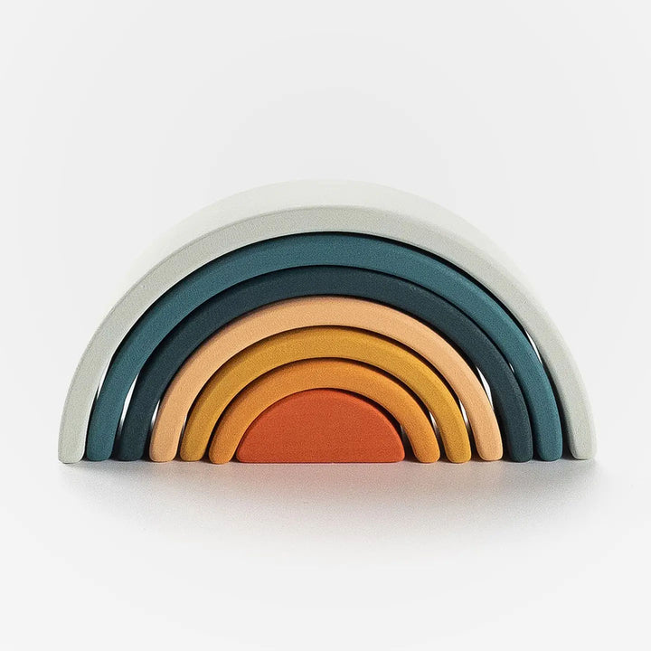 Wooden Rainbow Mini- Lagoon