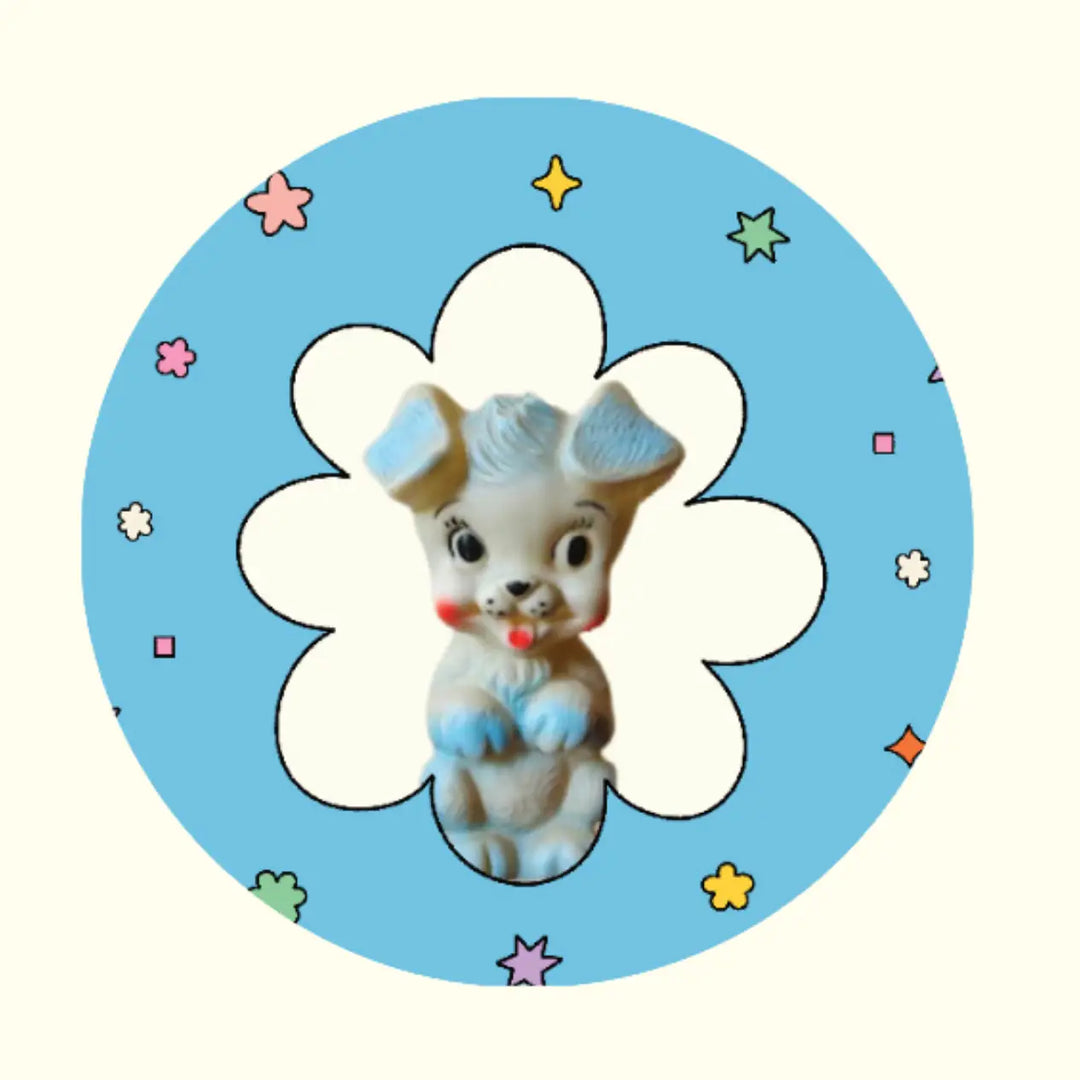 Puppy Button Pin