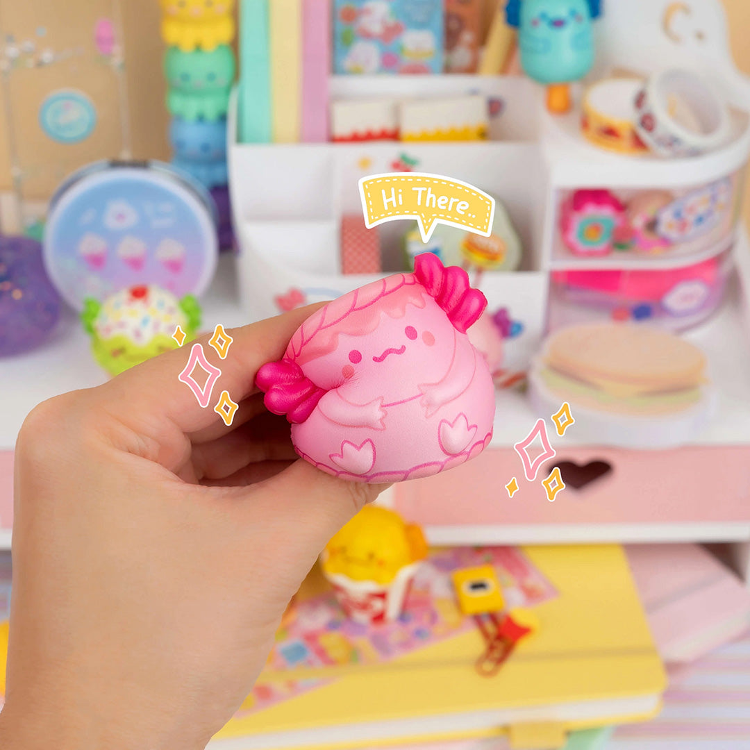 Snaxolotl Mini Squishy Toys
