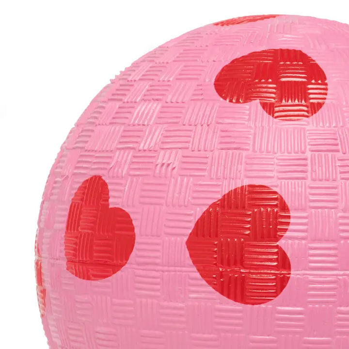 Mini Hearts & Pink Playground Ball