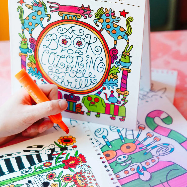 Coloring Book - Gentle Thrills