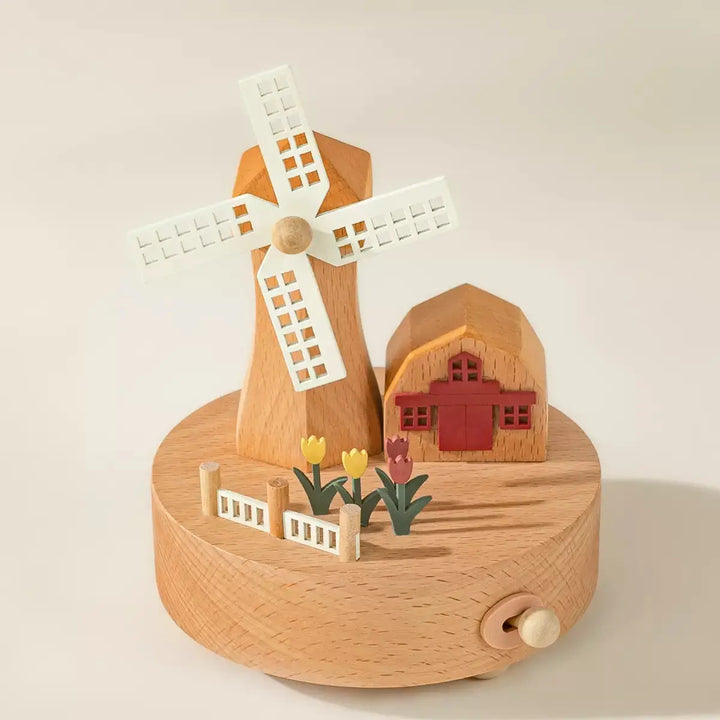 Wooden Music Box - the Millhouse