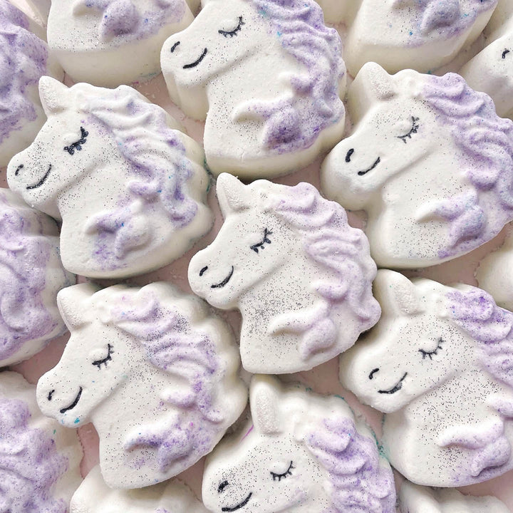 Non Toxic All Natural Unicorn Bath Bomb with Toy!