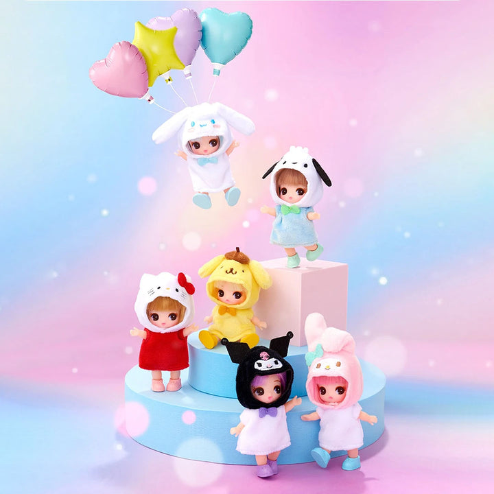 NEW Japanese Blind Box: Limited Edition Petit Licca x Sanrio Costume Doll
