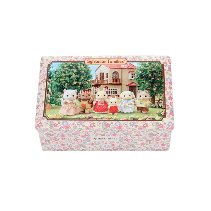 PRE-ORDER MID-FEB : Sylvanian Families Cookies Floral Tin