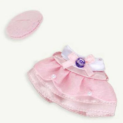 Calico Critters or Sonny Angels Dress & Hat Set- Pink