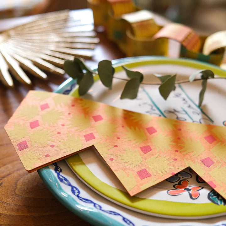 Yellow Paper Crowns