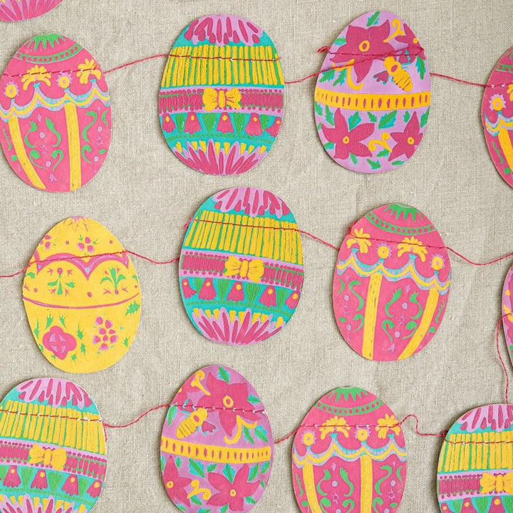 NEW Easter Egg Sewn Garland