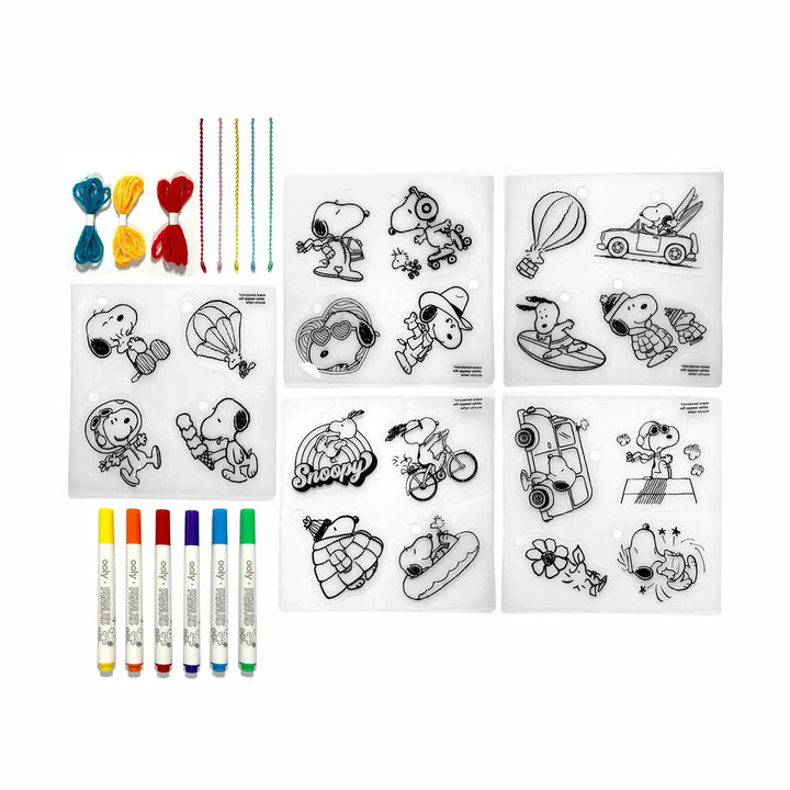 OOLY X Peanuts Diy Shrink Art Kit