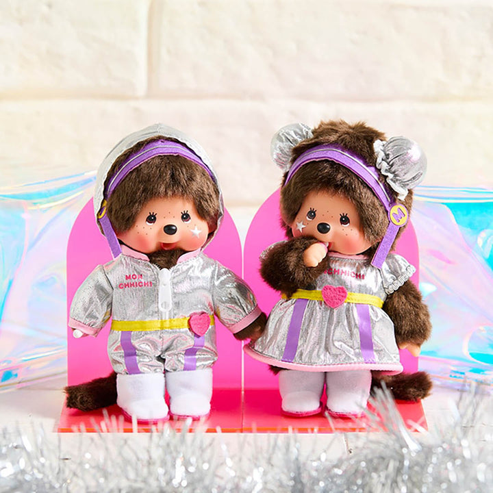 NEW Limited Edition Monchhichi Metallic Idol Boy Doll