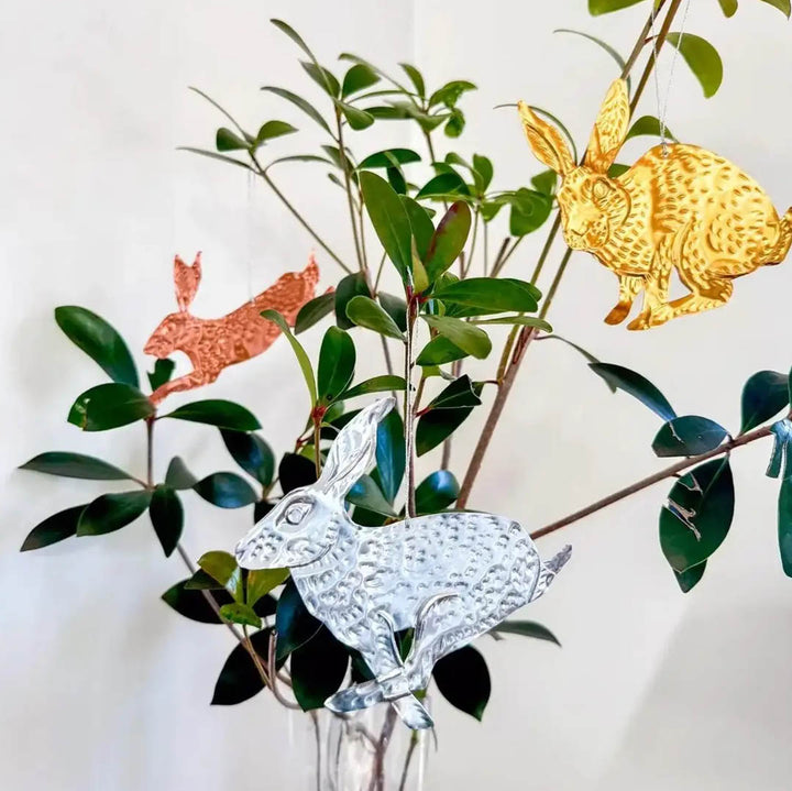 Rabbits DIY Tin Embossing Kit