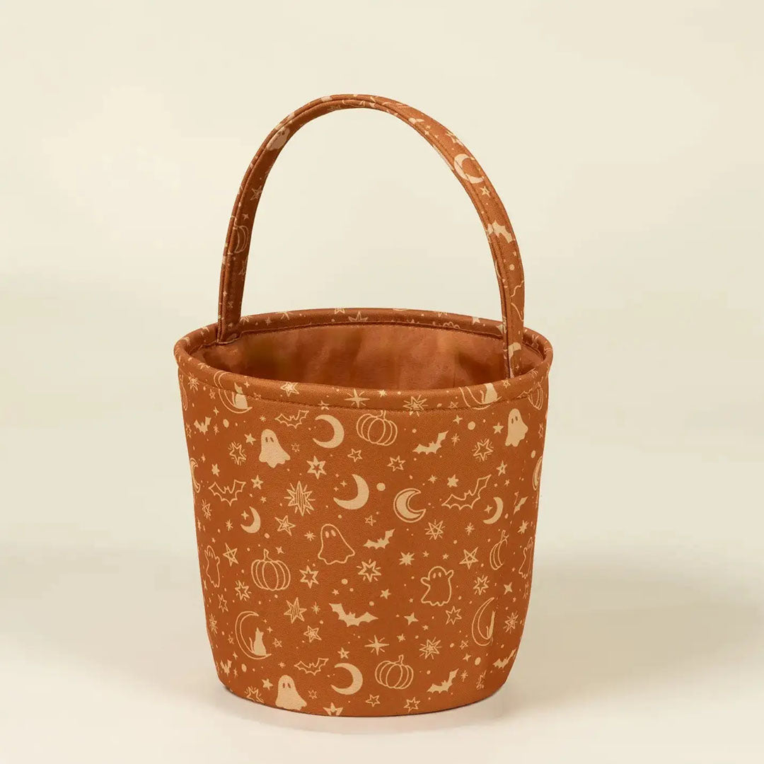Spooky Meadow Fabric Treat Basket