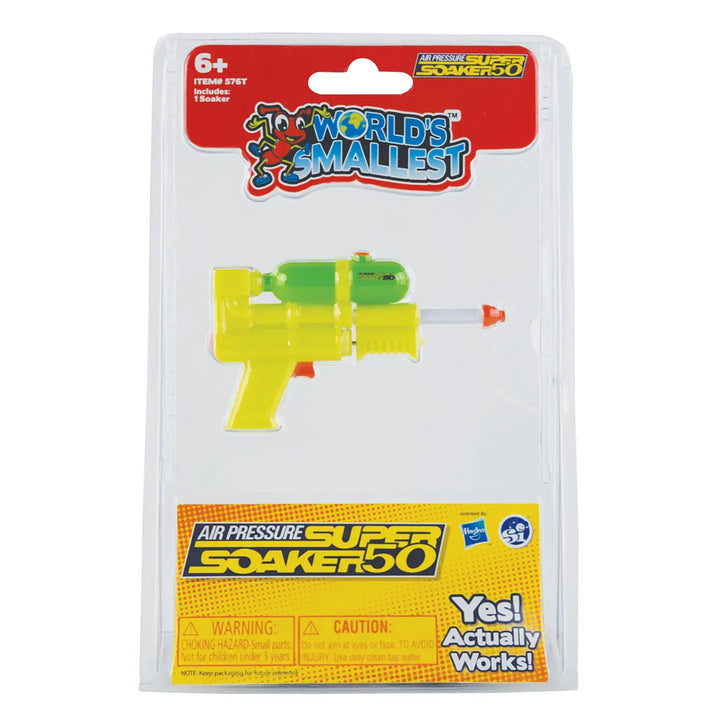 The World's Smallest Collectible: Super Soaker Assortment
