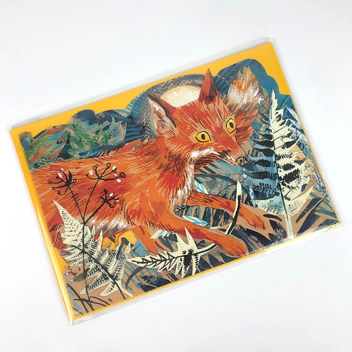 NEW Fox Collage Card