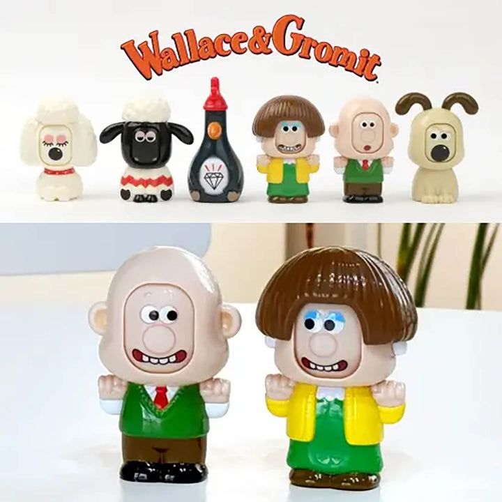 Wallace & Gromit Face Change Figure Blind Box