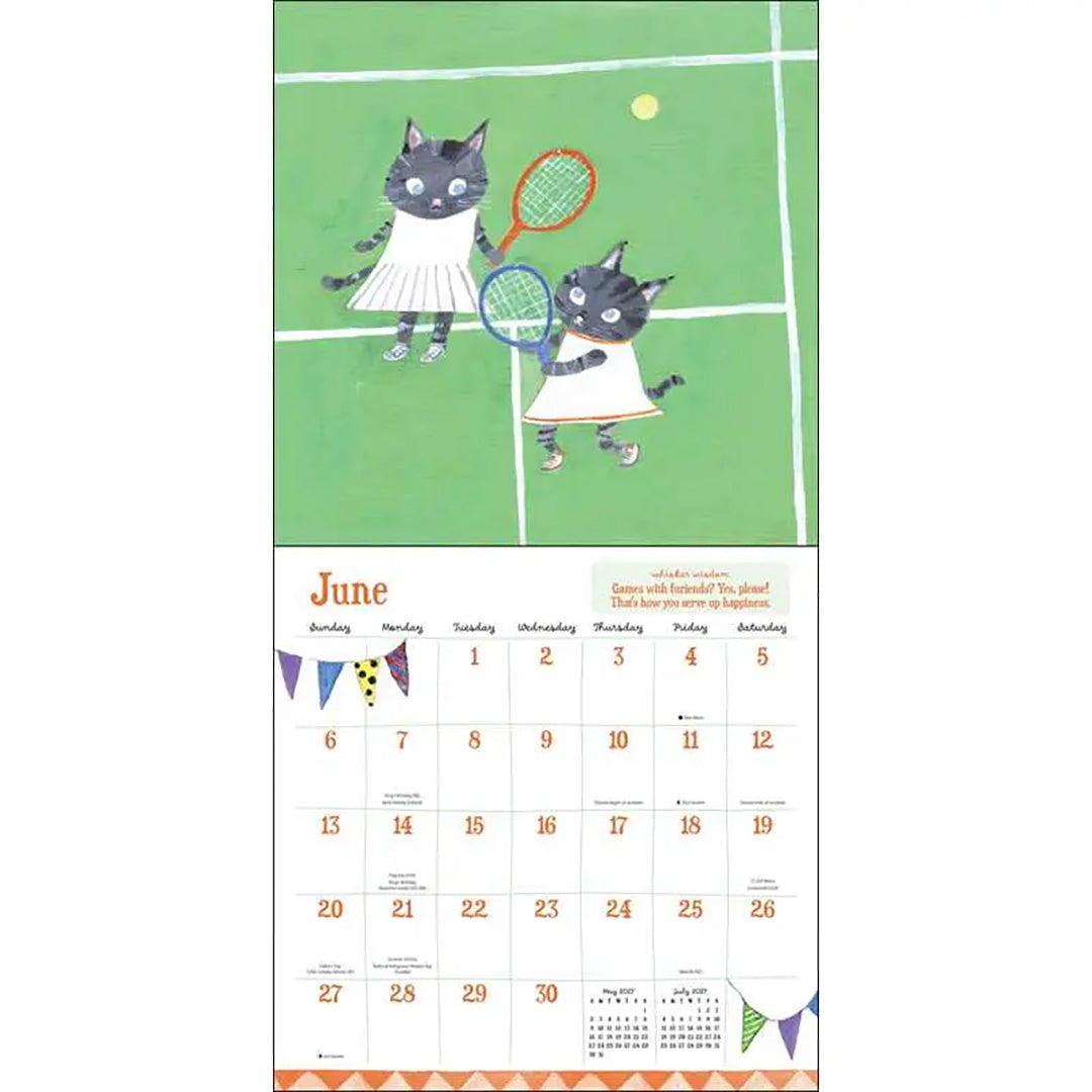 Sally Welchman 2027 Wall Calendar Cats