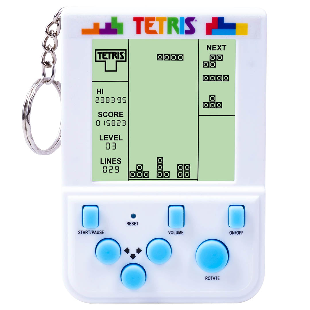NEW Tetris Keyring Arcade Game