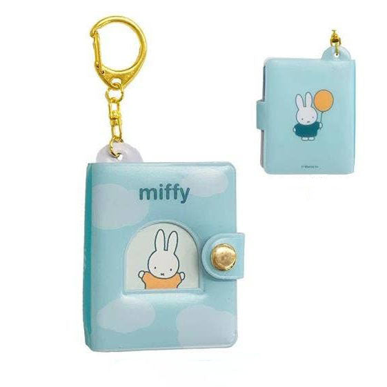 Miffy Mini Photo Album Keychain  - Mint