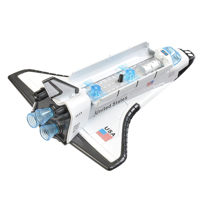 NEW Pull Back Die Cast Space Shuttle with Lights & Sound