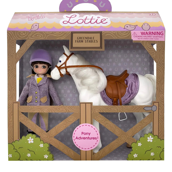 Lottie Doll- Pony Adventures Doll and Horse Set