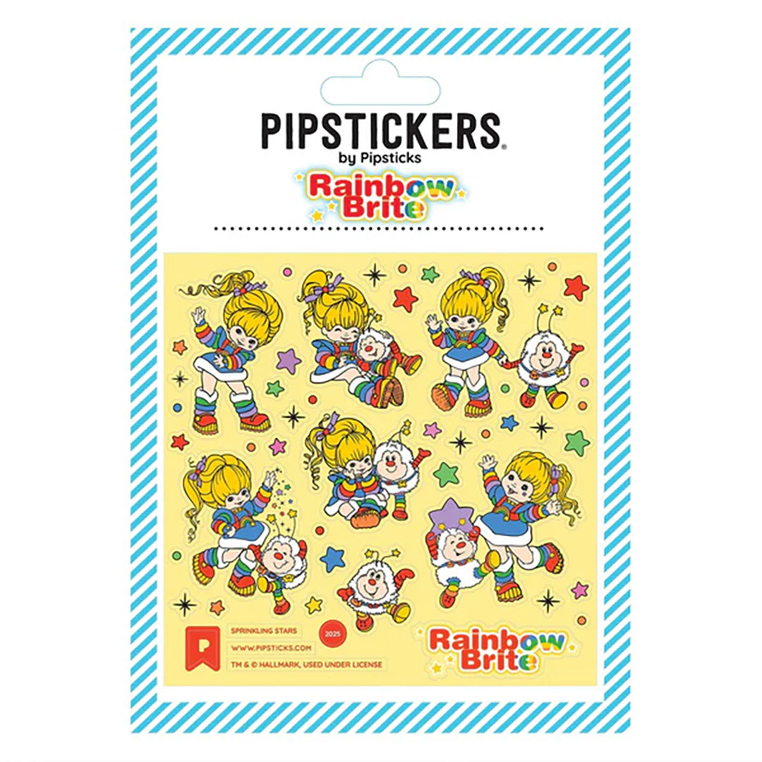 Rainbow Brite Sprinkling Stars Stickers