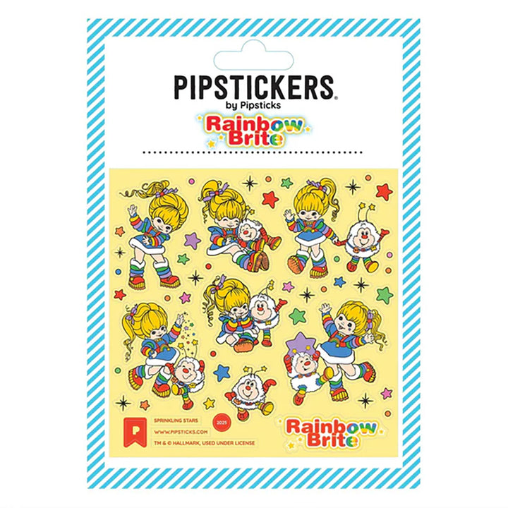 Rainbow Brite Sprinkling Stars Stickers