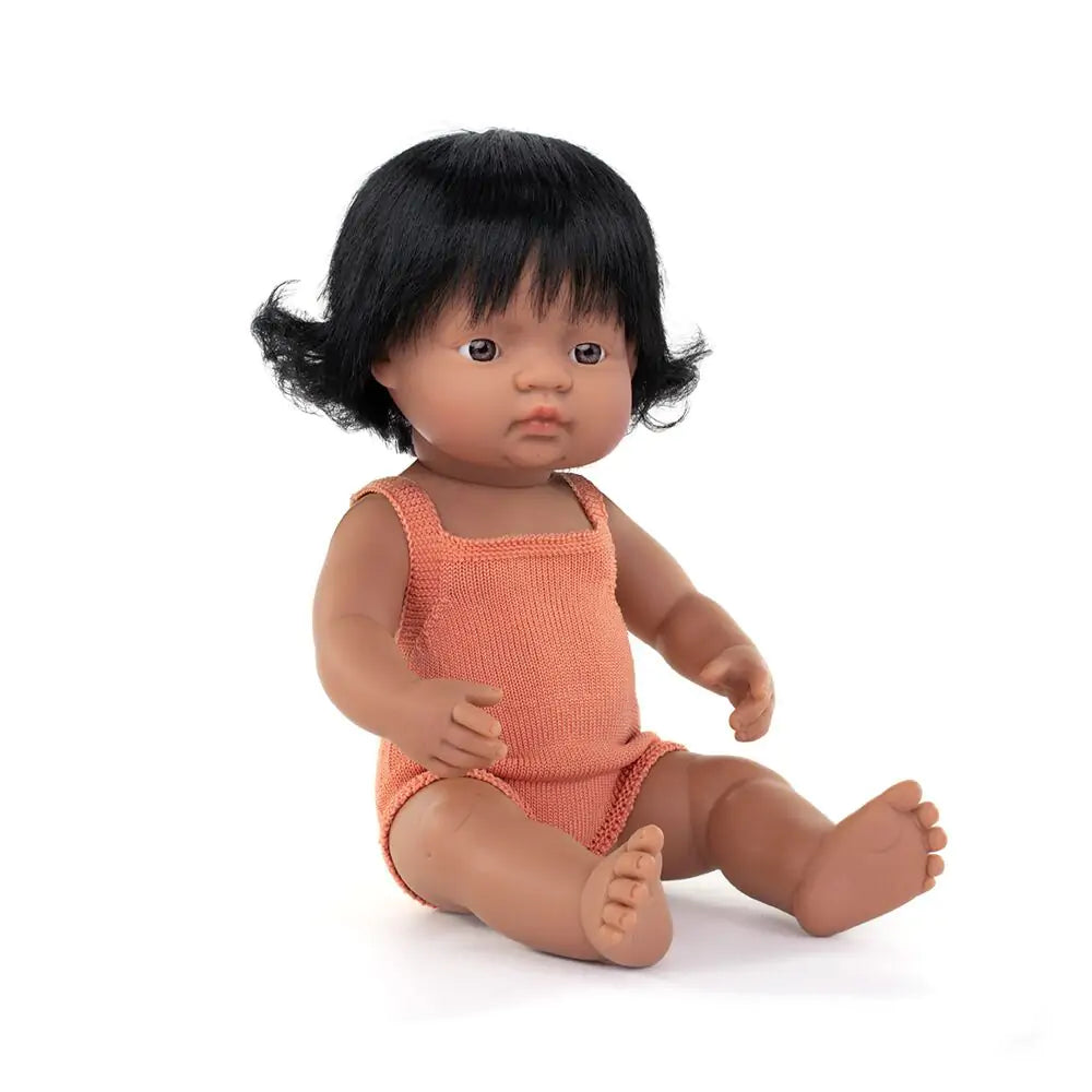 Doll Hispanic- Coral Oufit