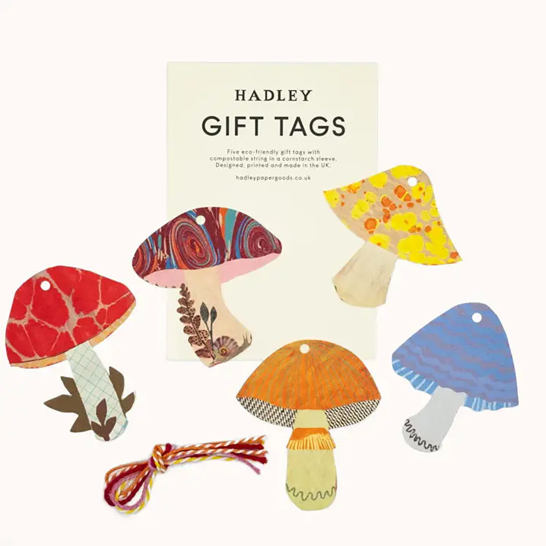 Mushroom Gift Tags