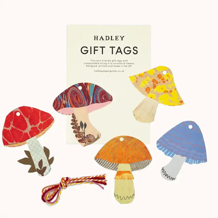 Mushroom Gift Tags