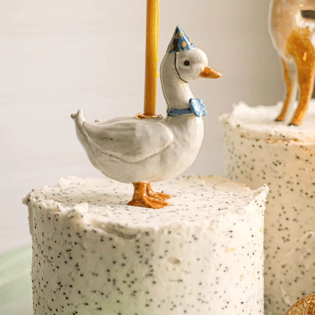 Blue Goose Cake Topper