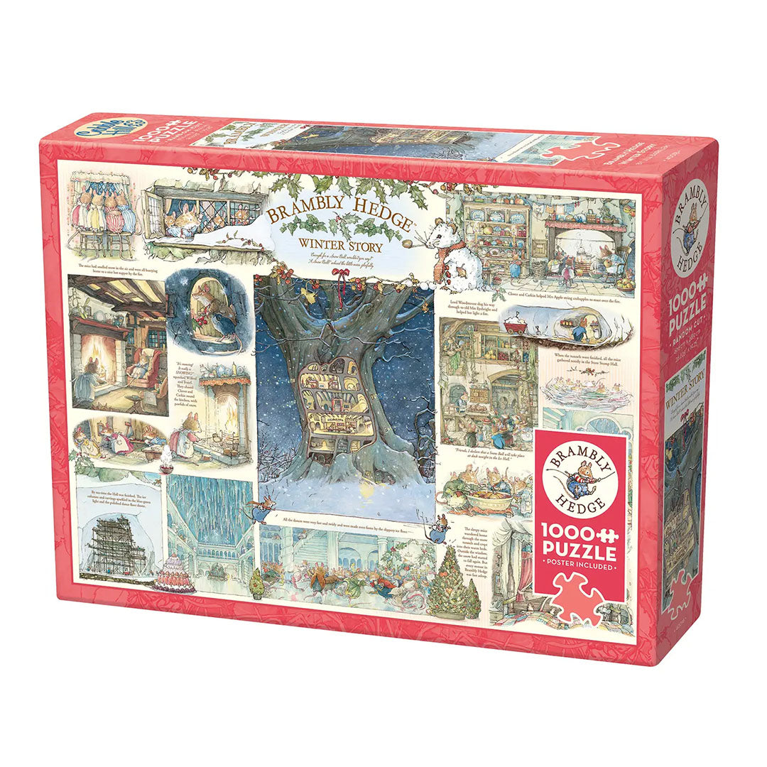 Brambly Hedge Winter Story 1000-Piece Puzzle