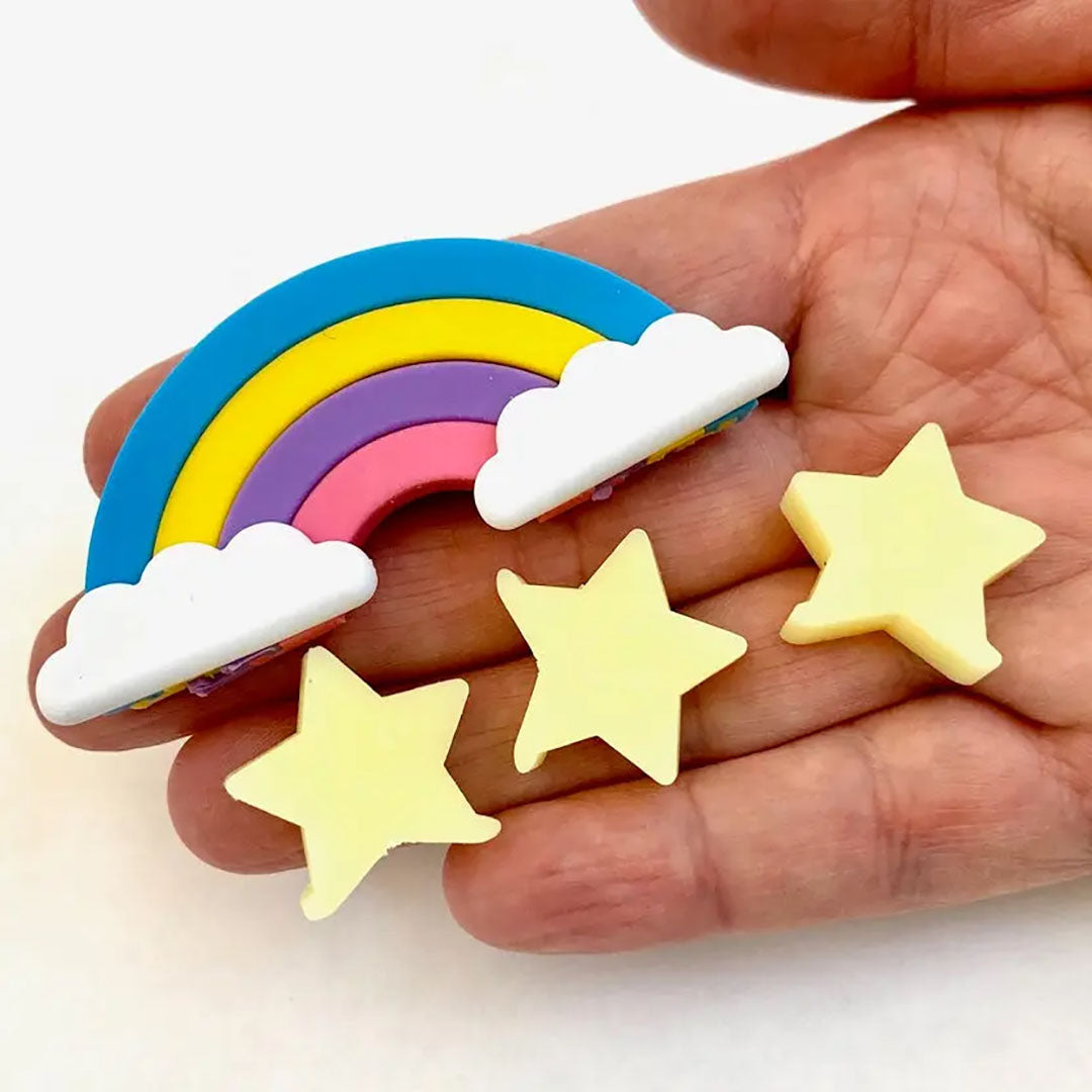 Japanese Erasers: Unicorn & Pegasus Rainbow